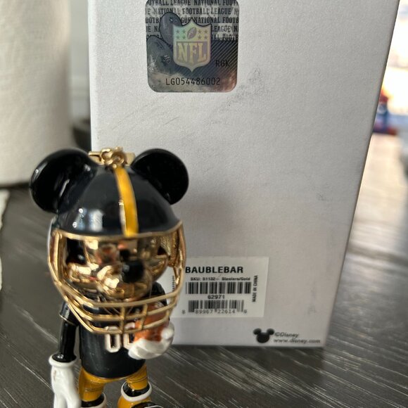 NIB Pittsburgh Steelers Bauble Bar Bag Charm - Picture 2 of 3
